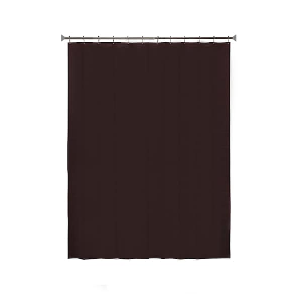 Kenney Mfg Lightweight PEVA Shower Curtain Liner and Beaded Roller Ring Set, 70in W x 72in H KN61759V1 - main